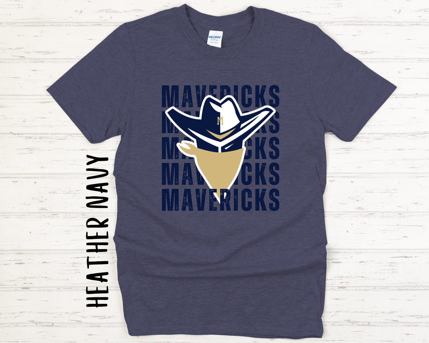 Mavericks Block Tee