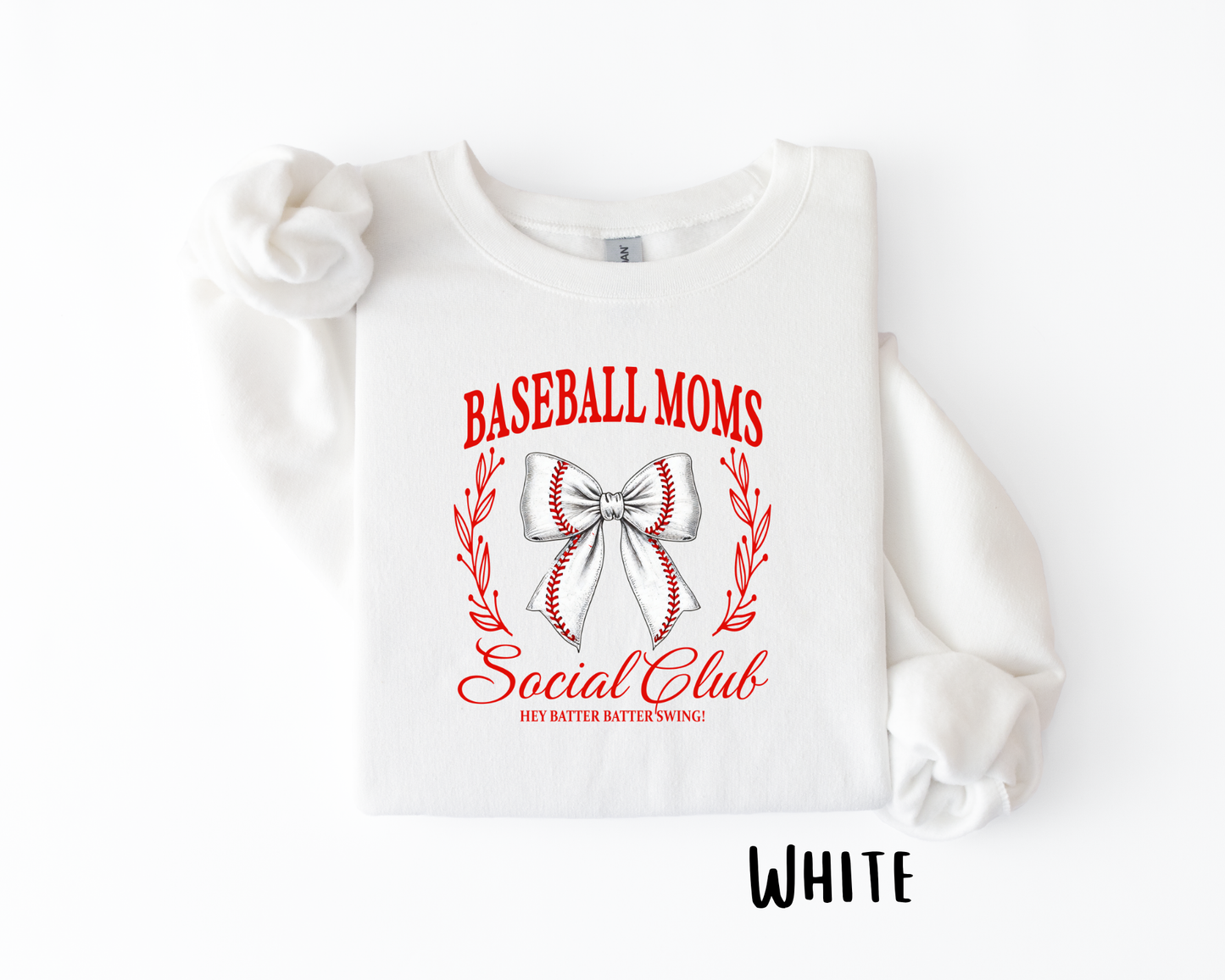 Baseball Moms Social Club Sweatshirt