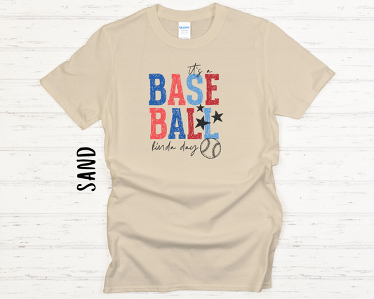 Baseball Kinda Day Tee