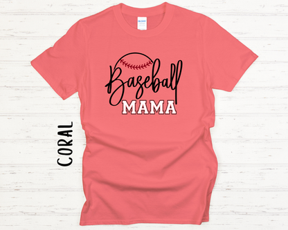Baseball Mama Tee