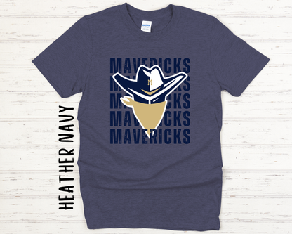 Mavericks Block Tee