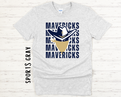 Mavericks Block Tee