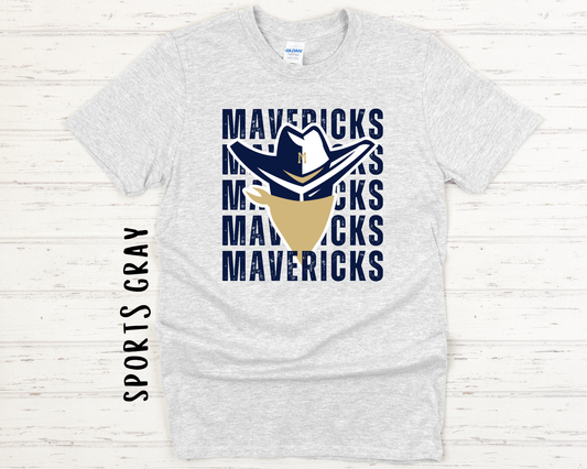 Mavericks Block Tee