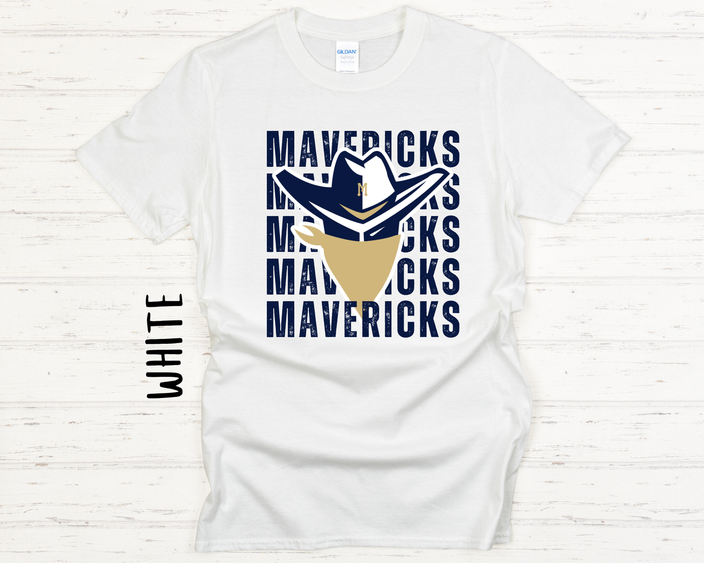 Mavericks Block Tee