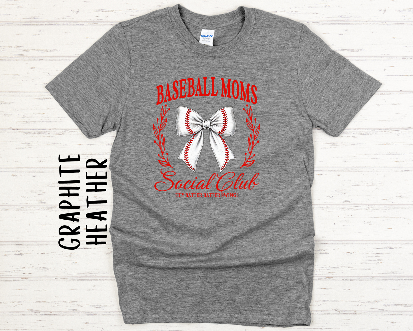 Baseball Moms Social Club Tee