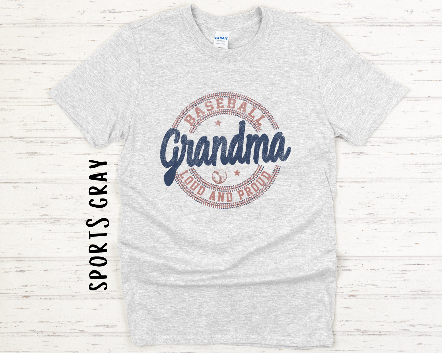Baseball Grandma Tee