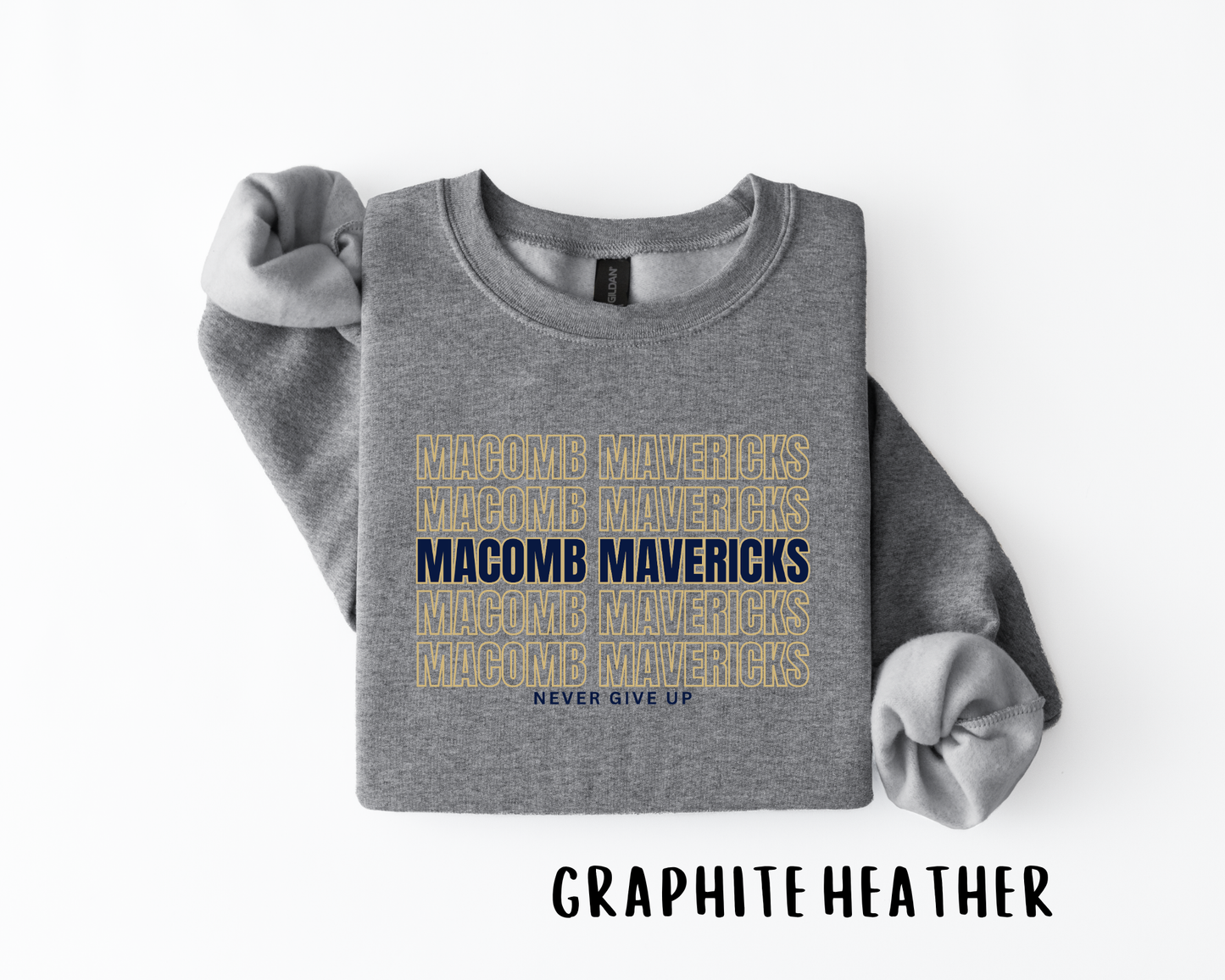 Never Give Up Sweatshirt