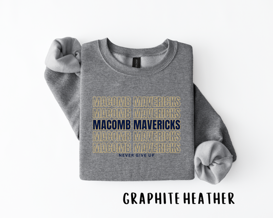 Never Give Up Sweatshirt