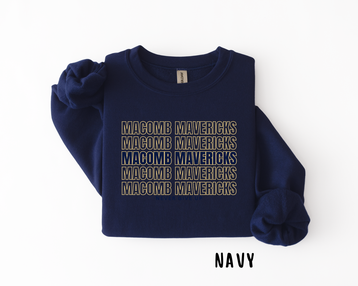 Never Give Up Sweatshirt